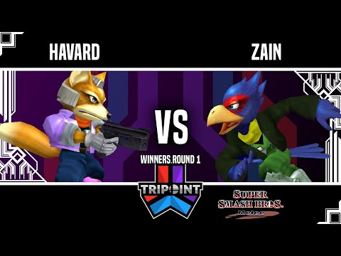 Tripoint Smash 188 - Winners Round 1 - Havard(Fox) Vs. Zain(Falco)