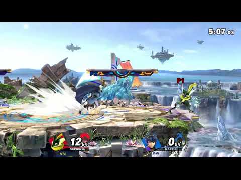 Greninja Vs. Marth (elite)