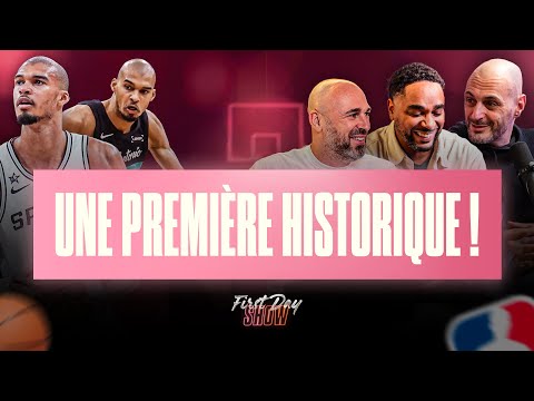 WEMBANYAMA RENTRE DANS L’HISTOIRE ! NBA First Day Show 244
