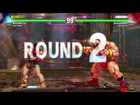 SFV MP Warmup Session April 18, 2016 pt22 - Quite the Fitting Name vs. Ryu