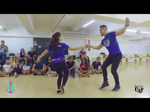 West Coast Swing Day 2018  - Demo Vitor e Mah (Aula de iniciante)