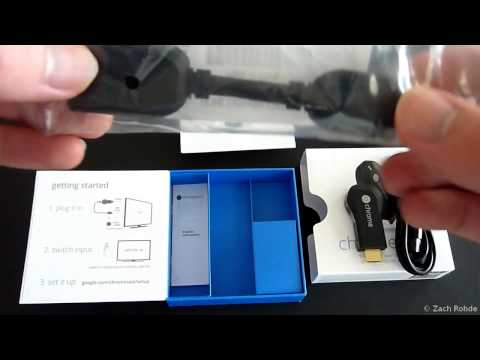Google Chromecast Unboxing and Demo [HD]