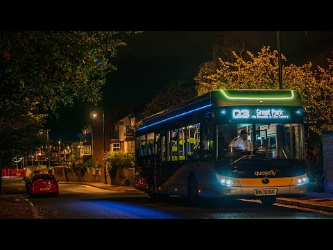 *Brand new *Go Northeast Voltra Quaycity Q3 Yutong E12 working service Q3 to Great park