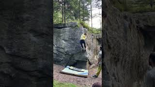 Video thumbnail of Problem D (Boulder 4, La Plana), 4c. Val Daone