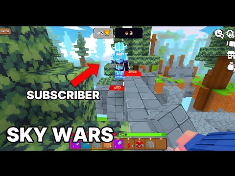 I Played Sky Wars Just for Fun with My Subscribers! (minefun.io) #40