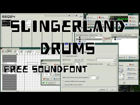 1968 Slingerland Drums Sound Font | sf2 free soundfont ...