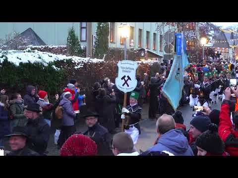 Bergparade Erzgebirge in Seiffen
