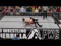 WWE 2K17 Andrew Everett Vs Ricochet PWG