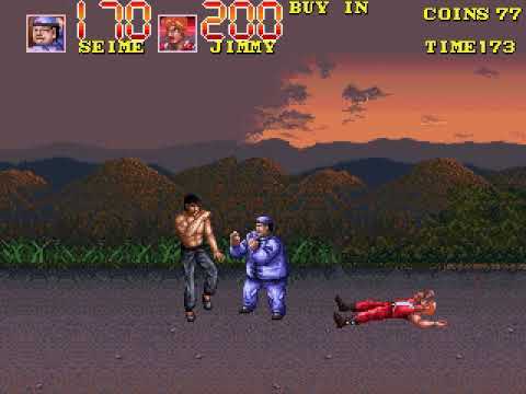 Double Dragon 3 Arcade 2 players longplay