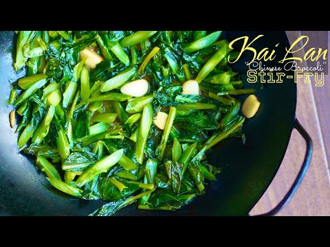 Gai Lan Stir-Fry (Chinese Broccoli)