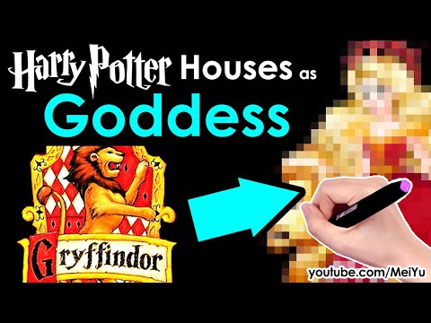 Art Challenge: How I Draw Harry Potter Gryffindor...