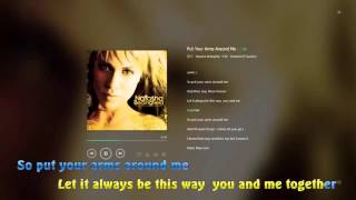 Natasha Bedingfield - Put Your Arms Around Me lyrics video HD 1080p