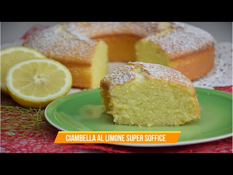 CIAMBELLA AL LIMONE SUPER SOFFICE | ricetta facile ! ricetta veloce !