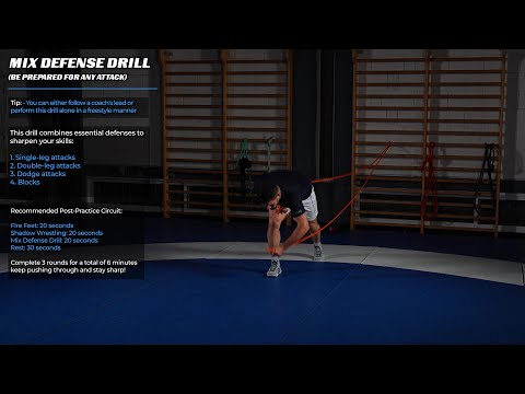 Mixed Defenses Drill | Circuit to Improve Your Takedown Defense Reactions and Technique!