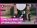 China belt politie om PowNed-weerballon!