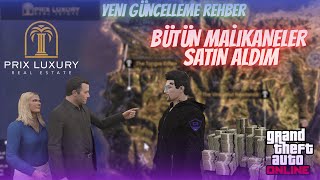 GTA 5 Online | Prix Luxury Real Estate ÇILGINLIĞI! Bütün Malikaneleri Satın Aldı