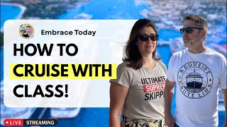 LIVE from the Lido of the Carnival Luminosa!  Join us in our discussion about cruise class