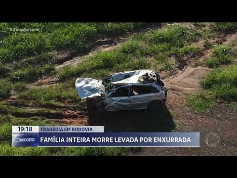 TRAGÉDIA EM RODOVIA: FAMÍLIA INTEIRA MORRE LEVADA POR ENXURRADA