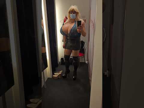 Crossdresser shopping in  New Minidress