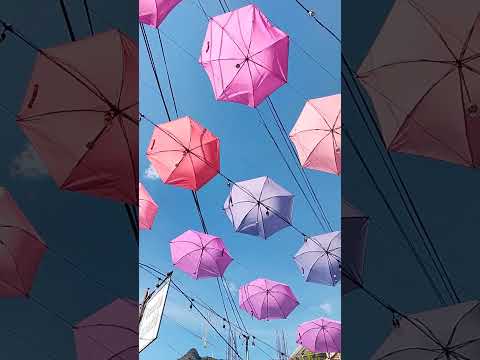 Calle de las Sombrillas, San Juan la laguna #atitlan #sanjuanlalaguna #guatemala #solola