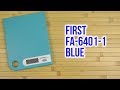 First FA-6401-1-BL - відео