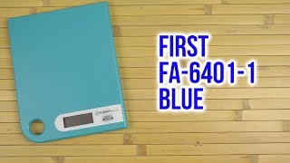 First FA-6401-1-BL - відео 1