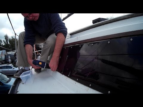 Just About Sailing October 1 2017 - Rudder Problems and Window (Portlight) Solutions