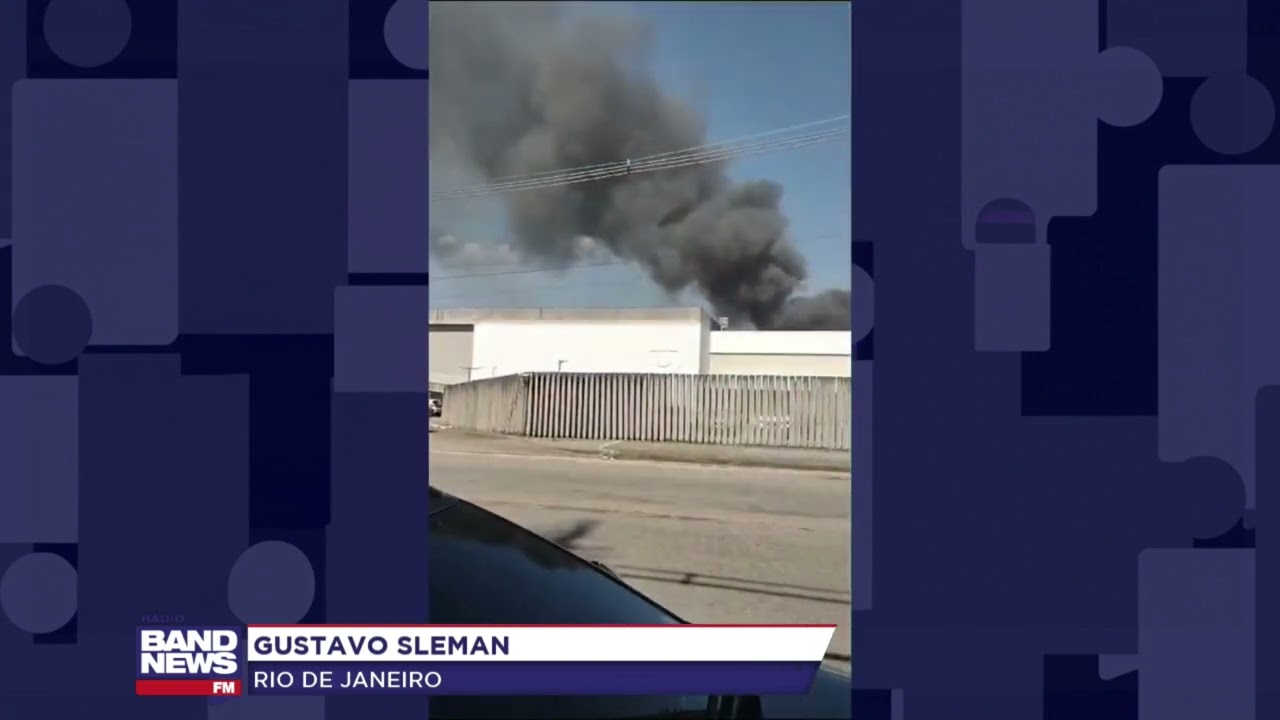 Incêndio atinge cidade cenográfica dos estúdios Globo