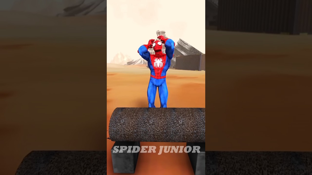 GTA 5 :স্পাইডারম্যানর শক্তি পরীক্ষা #spiderman #ironman #superman