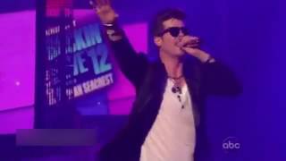 Robin Thicke: Angel on Each Arm (New Years Rockin' Eve)