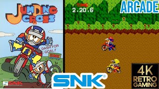 Jumping Cross Arcade (SNK 1984) 4k 60fps Longplay