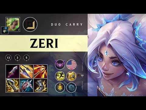 Zeri ADC vs Vayne - NA Master Patch 25.24