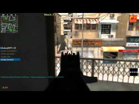 CoD4 eSuba vs Dynamix Map 1   Showmatch