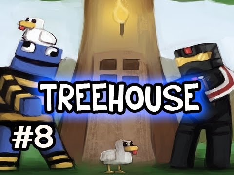 Minecraft: Treehouse REBORN w/Nova & Kootra Ep.8 - Lighting Up The Area