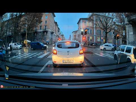 Taxi Milano Late Evening Run