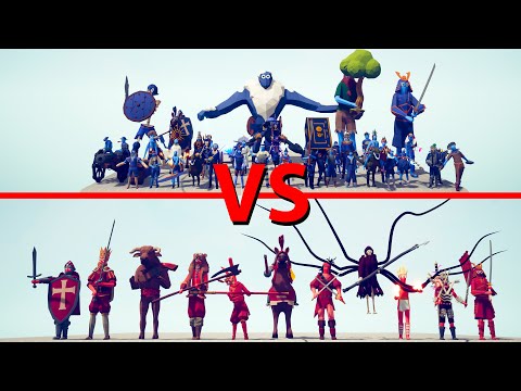 EXTENDED SECRET Team vs MELEE Team - Totally Accurate Battle Simulator TABS