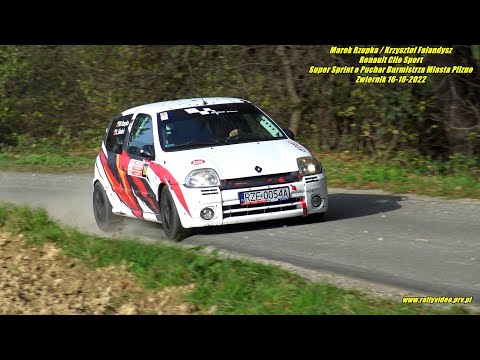 M. Rzepka/ K. Falandysz -Renault Clio- Super Sprint o Puchar Burmistrza Miasta Pilzno Zwiernik 2022