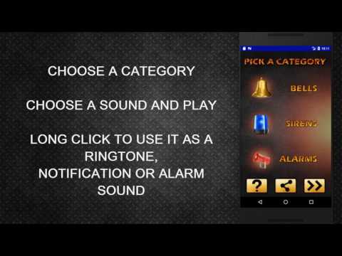 Alarm and Sirens Sounds Video