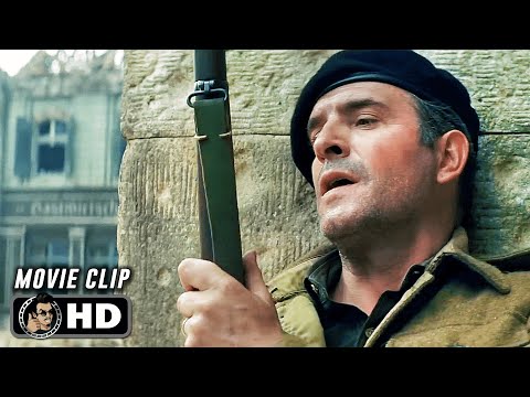 Nazi Boy Sniper Vs American Soldiers Scene | THE MONUMENTS MEN (2014) Movie CLIP HD