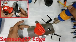 How to Safely remove and Reassembly the Samsung S7 Edge and S6 edge Back Glass Cover