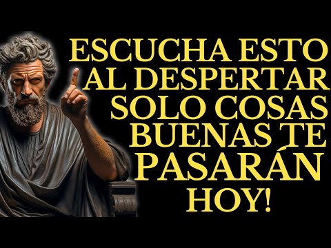 ¡ESCUCHA ESTO AL DESPERTAR Y SOLO COSAS BUENAS TE PASARÁN HOY l 15 LECCIONES de ESTOICISMO