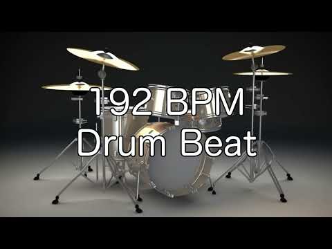 192 BPM Shuffle Drum Beat for Musical Practice