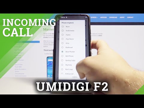 Ringtone List in UMIDIGI F2 – Choose Song for Incoming Calls