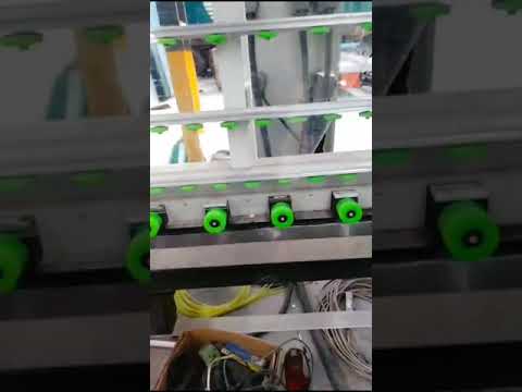 Irregular shapes are processed by Green Vine Vertical Glass Drilling and MIlling machine.