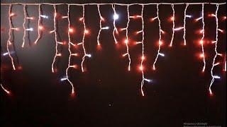 LED SAÇAK KIRMIZI PARILDAYAN ÖZELLİKLİ IP65 2,1m x 0,7m EKLENEBİLİR DIŞ MEKAN