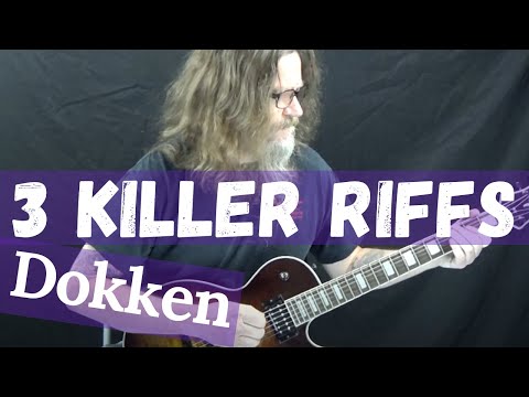 Learn To Play These 3 Killer Dokken Riffs