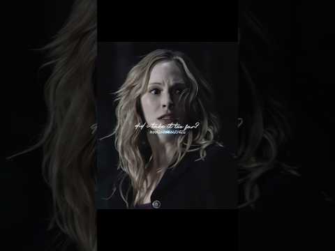I felt really sad for Caroline here 🥺 #thevampirediaries #carolineforbes #klausmikaelson #tvd