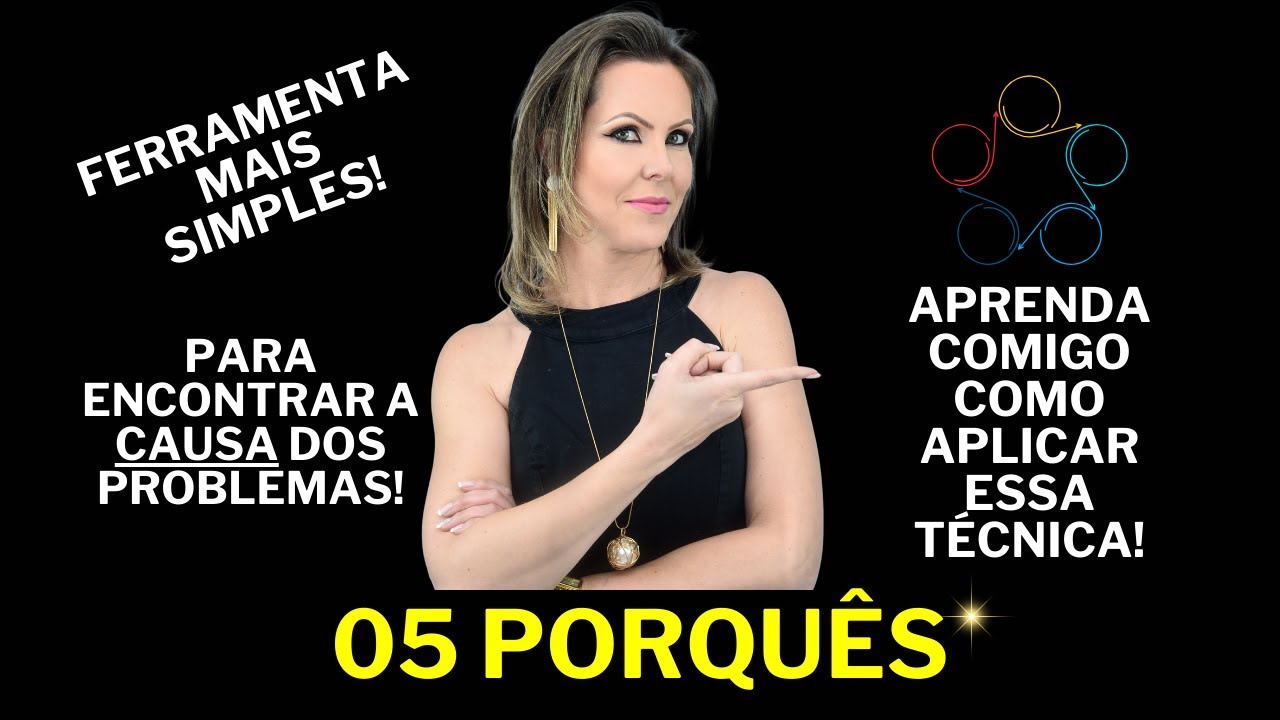 COMO fazer os 5 Porquês: Ferramenta da Qualidade de análise de causa mais fácil de fazer!