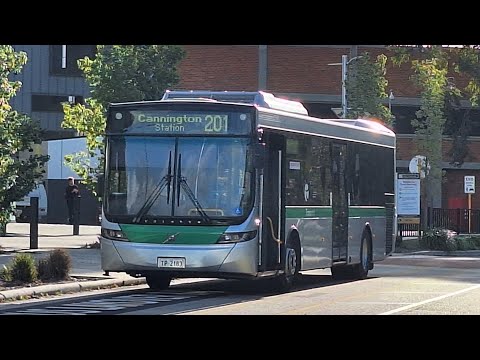 [Health Service?] TP Bus Rt No. 201 (TP2183) Curtin Uni BS to Cannington Sta. +Deviation