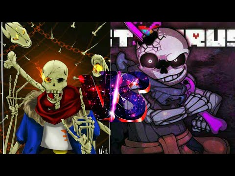 Disbelief Papyrus VS Dusttrust Sans QUEM VENCERIA?